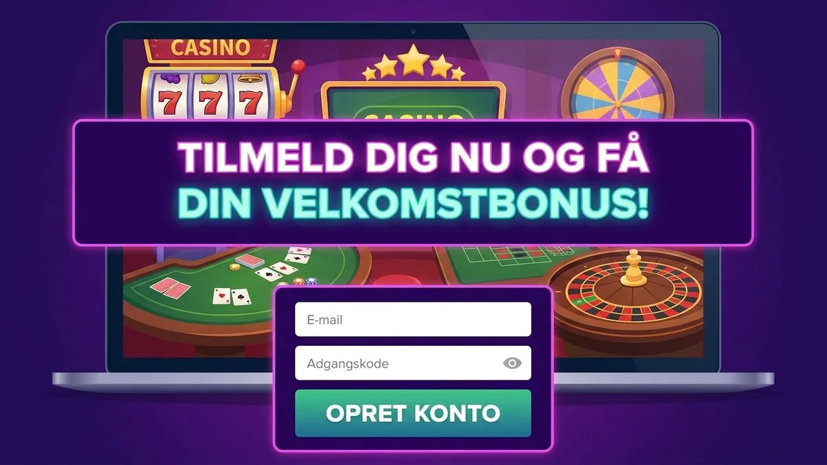 Opret konto med bonus